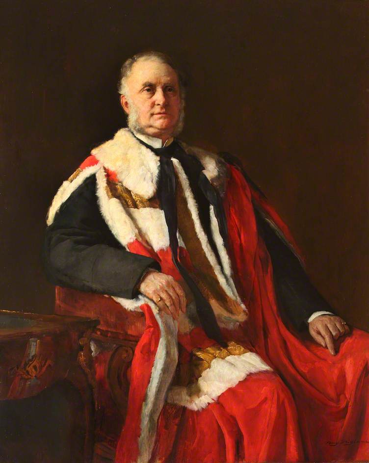 Wikioo.org - The Encyclopedia of Fine Arts - Painting, Artwork by Percy Bigland - George Henry Charles Byng, 3rd Earl of Strafford