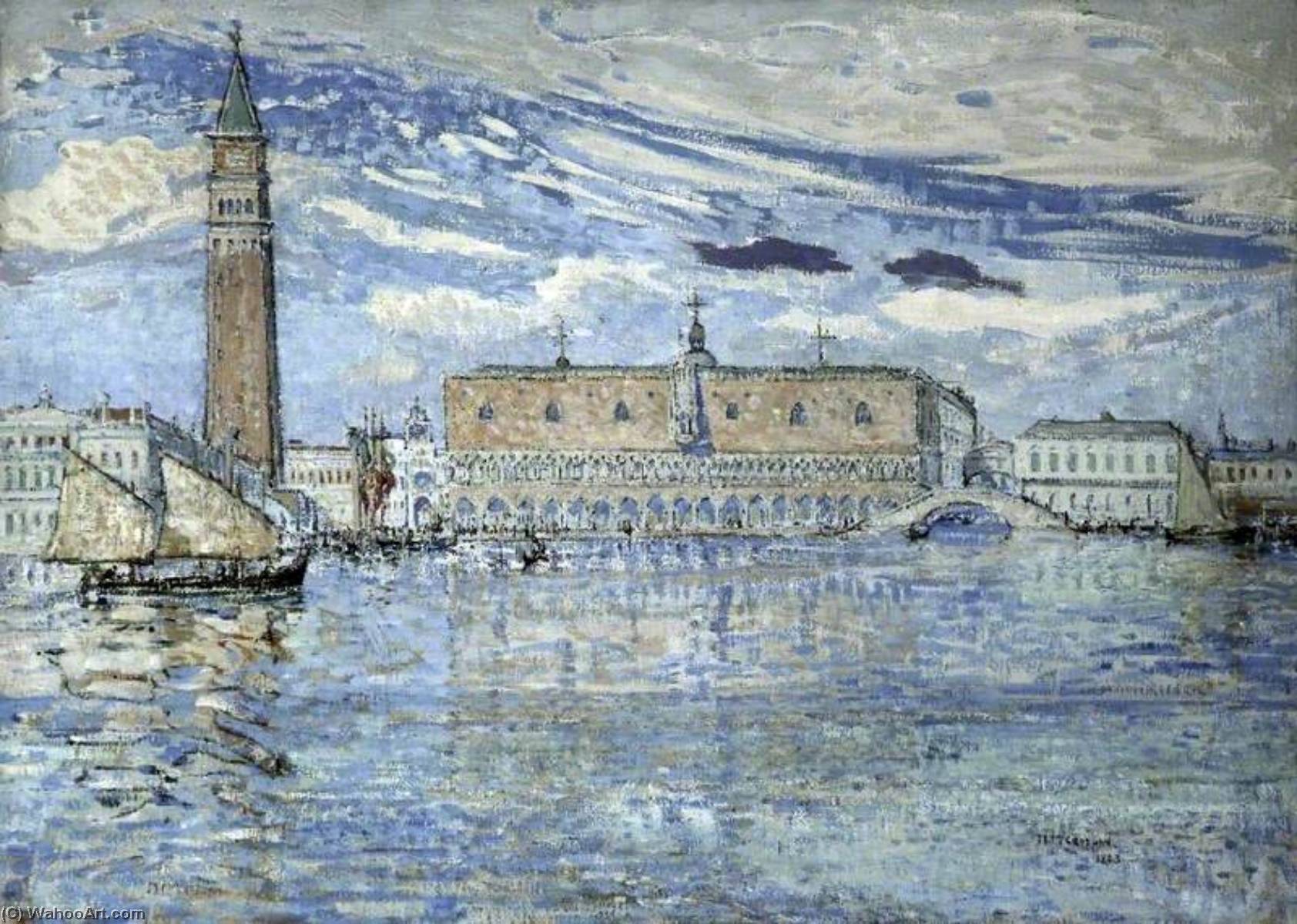 Wikioo.org - The Encyclopedia of Fine Arts - Painting, Artwork by Mary Mccrossan - The Doge's Palace, Venice