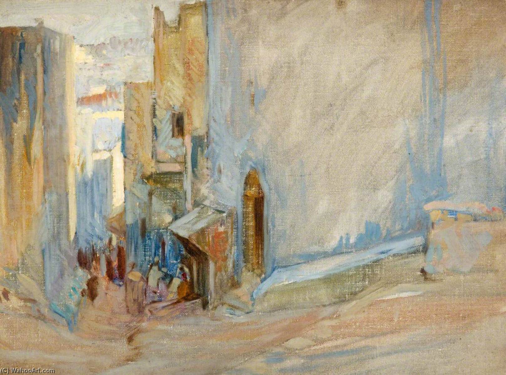 Wikioo.org - The Encyclopedia of Fine Arts - Painting, Artwork by George Murray - In Tangier