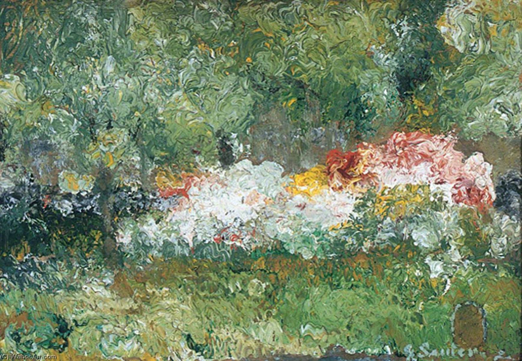 WikiOO.org - Encyclopedia of Fine Arts - Malba, Artwork Georg Sauter - Study of Flowers