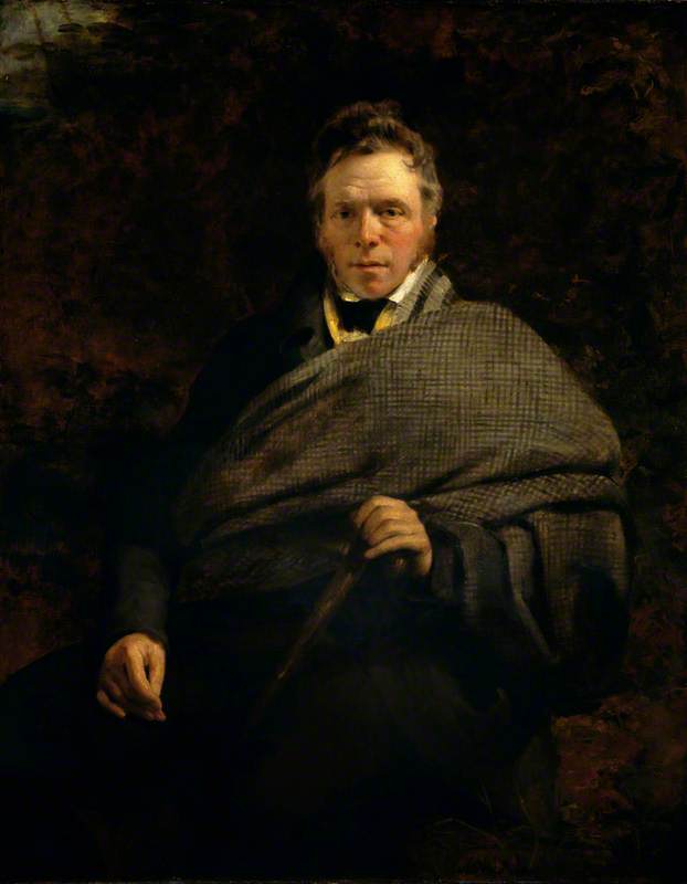 WikiOO.org - Enciklopedija likovnih umjetnosti - Slikarstvo, umjetnička djela John Watson Gordon - James Hogg (1770–1835), Poet (The Ettrick Shepherd)