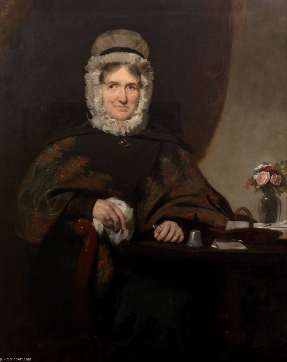 WikiOO.org - Enciklopedija likovnih umjetnosti - Slikarstvo, umjetnička djela John Watson Gordon - Anne Grant of Laggan (1755–1838)