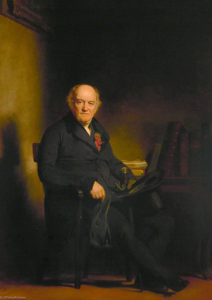 Wikioo.org - The Encyclopedia of Fine Arts - Painting, Artwork by John Watson Gordon - Reverend Alexander Brunton (1772–1854)