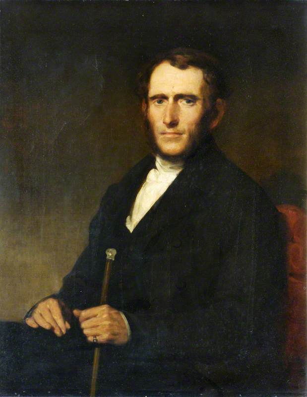 Wikioo.org - The Encyclopedia of Fine Arts - Painting, Artwork by John Watson Gordon - Reverend Alexander Dyce Davidson (1807–1872)