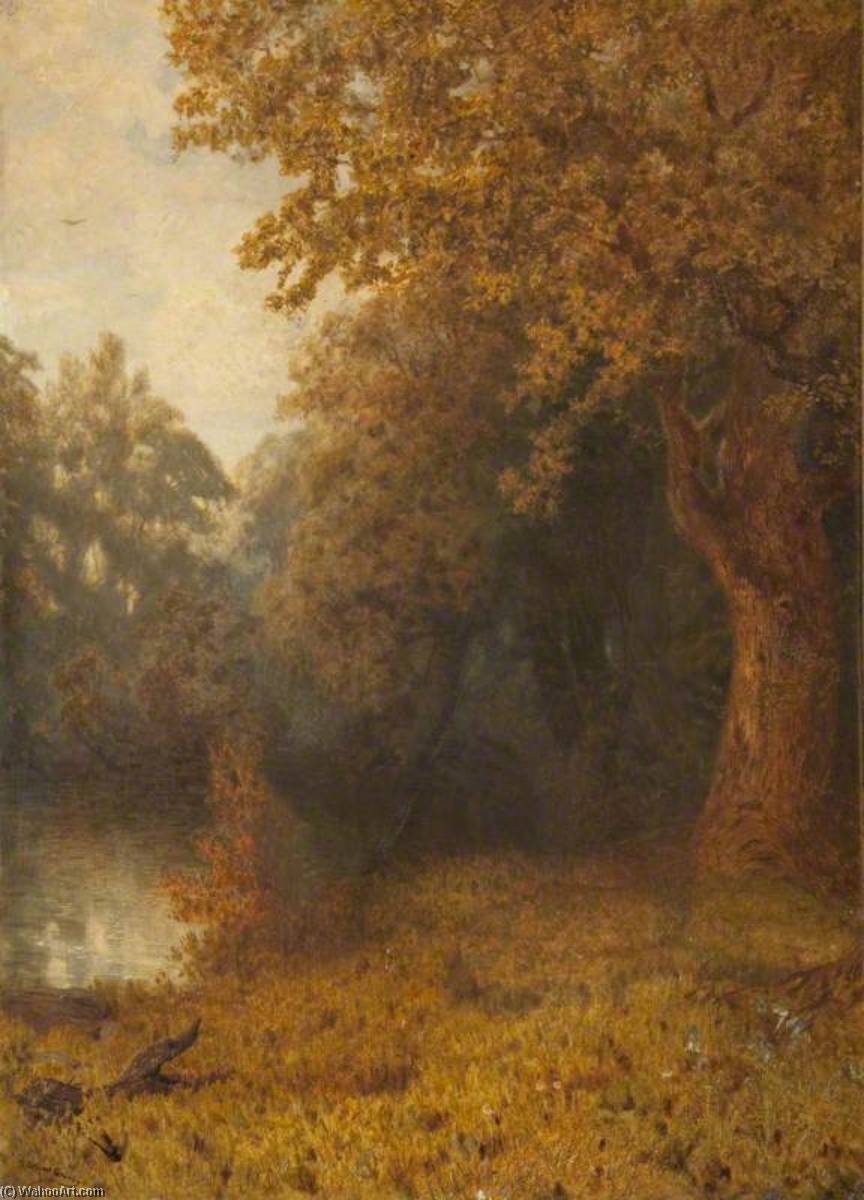 Wikioo.org - The Encyclopedia of Fine Arts - Painting, Artwork by Cuthbert Cartwright Grundy - Autumn