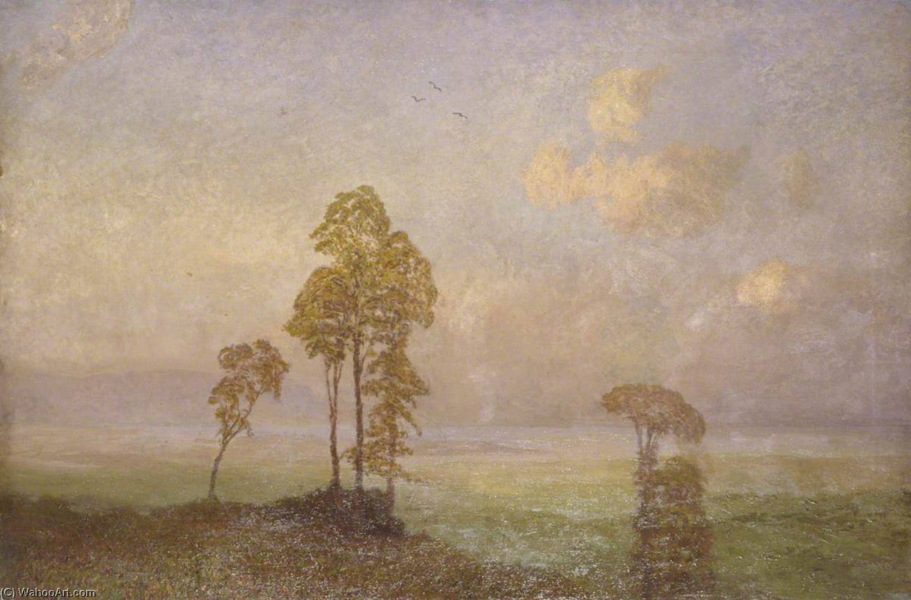 Wikioo.org - The Encyclopedia of Fine Arts - Painting, Artwork by Cuthbert Cartwright Grundy - Landscape