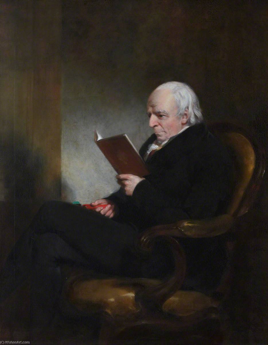 Wikioo.org - The Encyclopedia of Fine Arts - Painting, Artwork by John Watson Gordon - Sir James Hall of Dunglass (1761–1832), 4th Baronet, FRSE