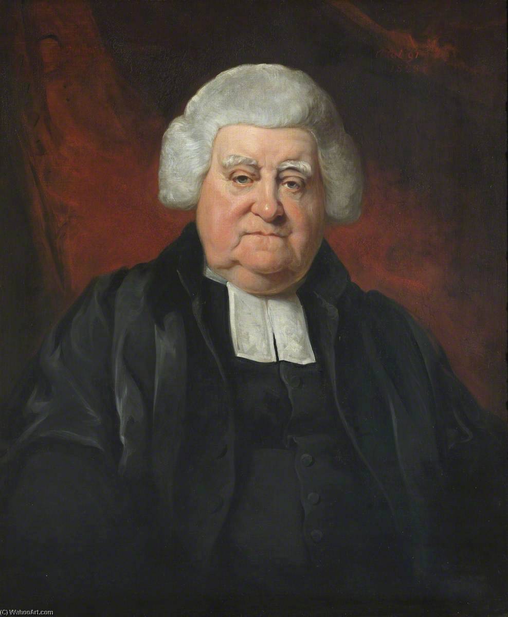 Wikioo.org - The Encyclopedia of Fine Arts - Painting, Artwork by Joseph Clover - The Reverend William Abbot (1733–1826), Fellow