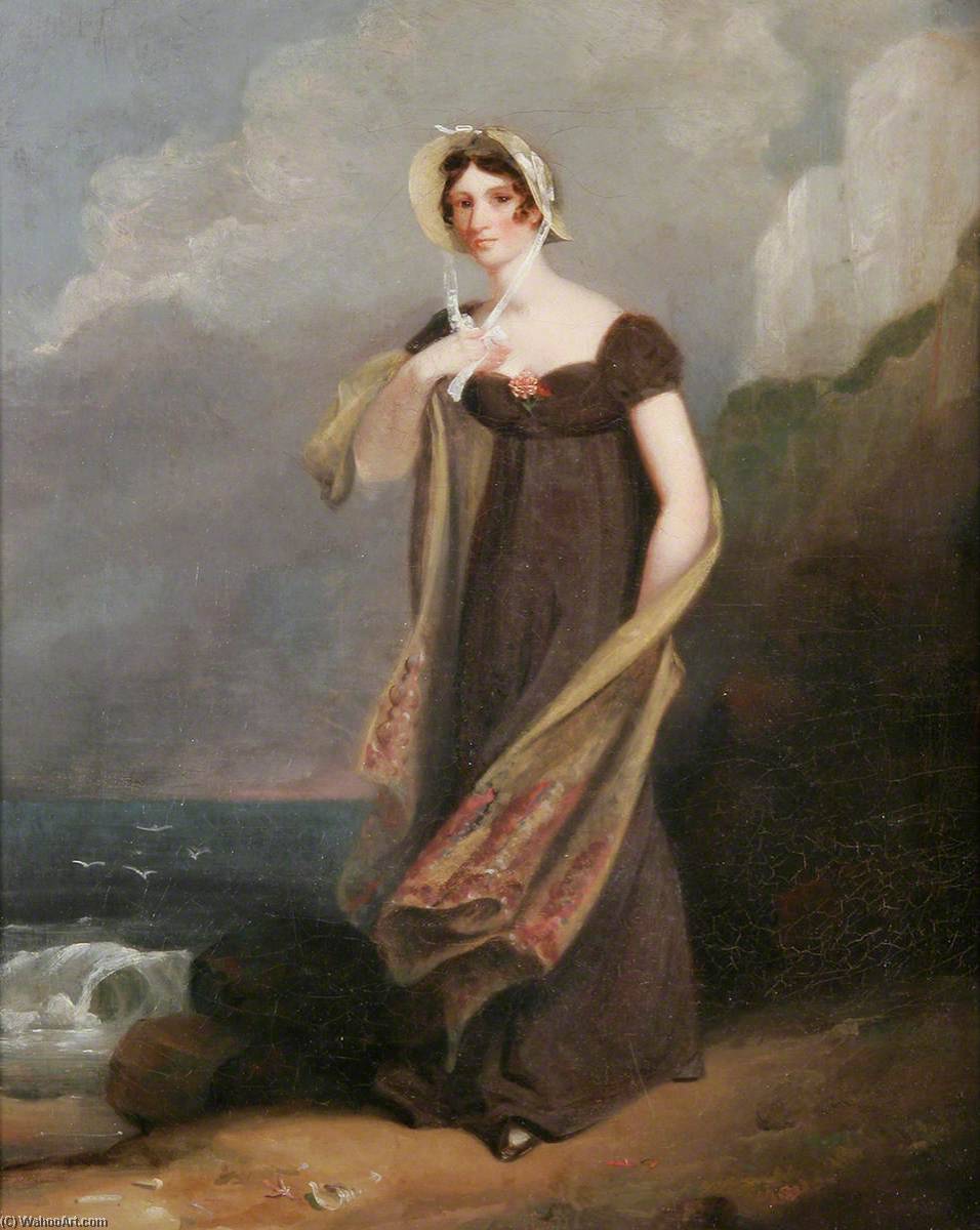 Wikioo.org - The Encyclopedia of Fine Arts - Painting, Artwork by Joseph Clover - Anne, Lady Beechey (b.1764)