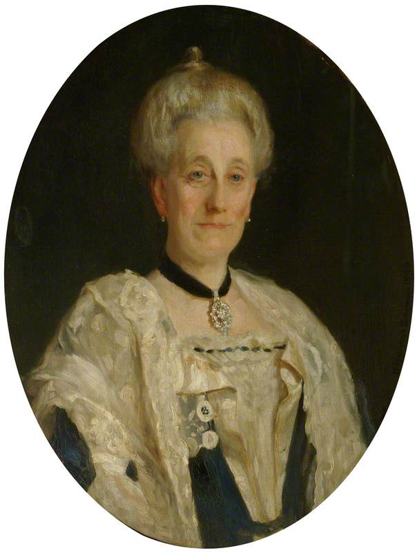Wikioo.org - The Encyclopedia of Fine Arts - Painting, Artwork by Henry Harris Brown - Amelia Staines Shepherd Jackson (1842–1925)