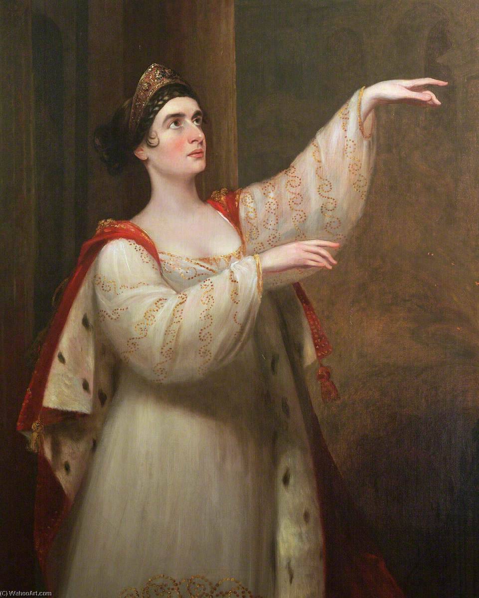 Wikioo.org - The Encyclopedia of Fine Arts - Painting, Artwork by James Lonsdale - Angelica Catalani (1780–1849)