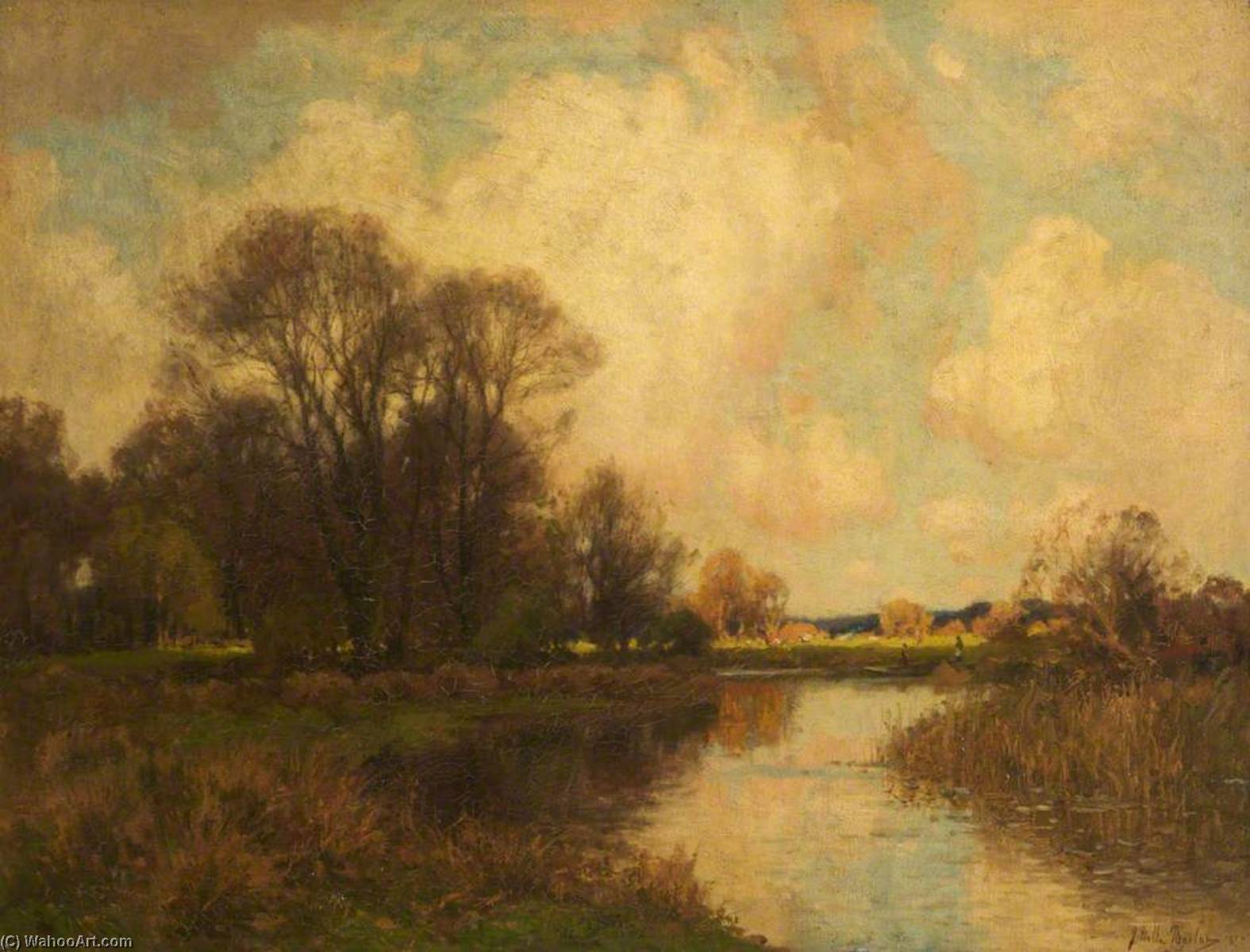 Wikioo.org - The Encyclopedia of Fine Arts - Painting, Artwork by John Noble Barlow - Early Spring