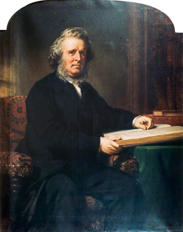Wikioo.org - The Encyclopedia of Fine Arts - Painting, Artwork by Daniel Macnee - Reverend James Begg (1808–1883), Free Church Minister