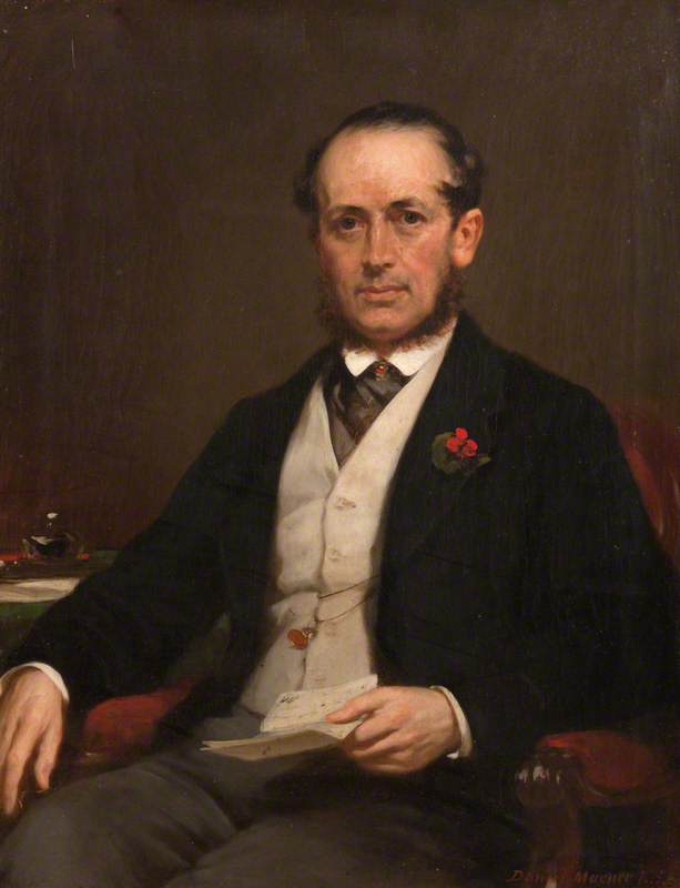 Wikioo.org - The Encyclopedia of Fine Arts - Painting, Artwork by Daniel Macnee - John Dykes, Provost (1860–1869)