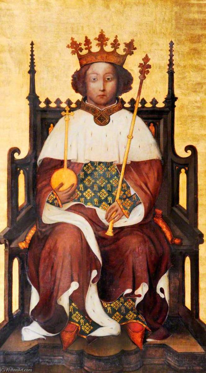Wikioo.org - The Encyclopedia of Fine Arts - Painting, Artwork by Thomas Leonard Hughes - Richard II (1367–1400)
