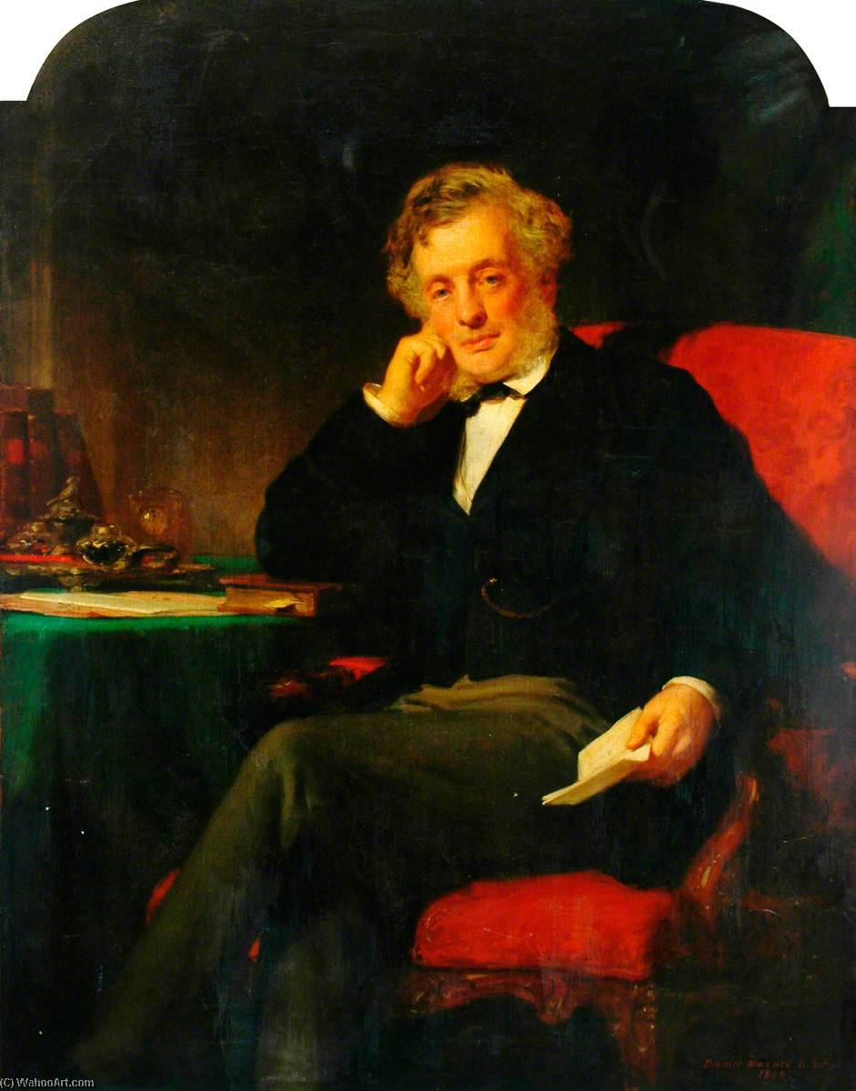 Wikioo.org - The Encyclopedia of Fine Arts - Painting, Artwork by Daniel Macnee - Charles Binns (1813–1887)