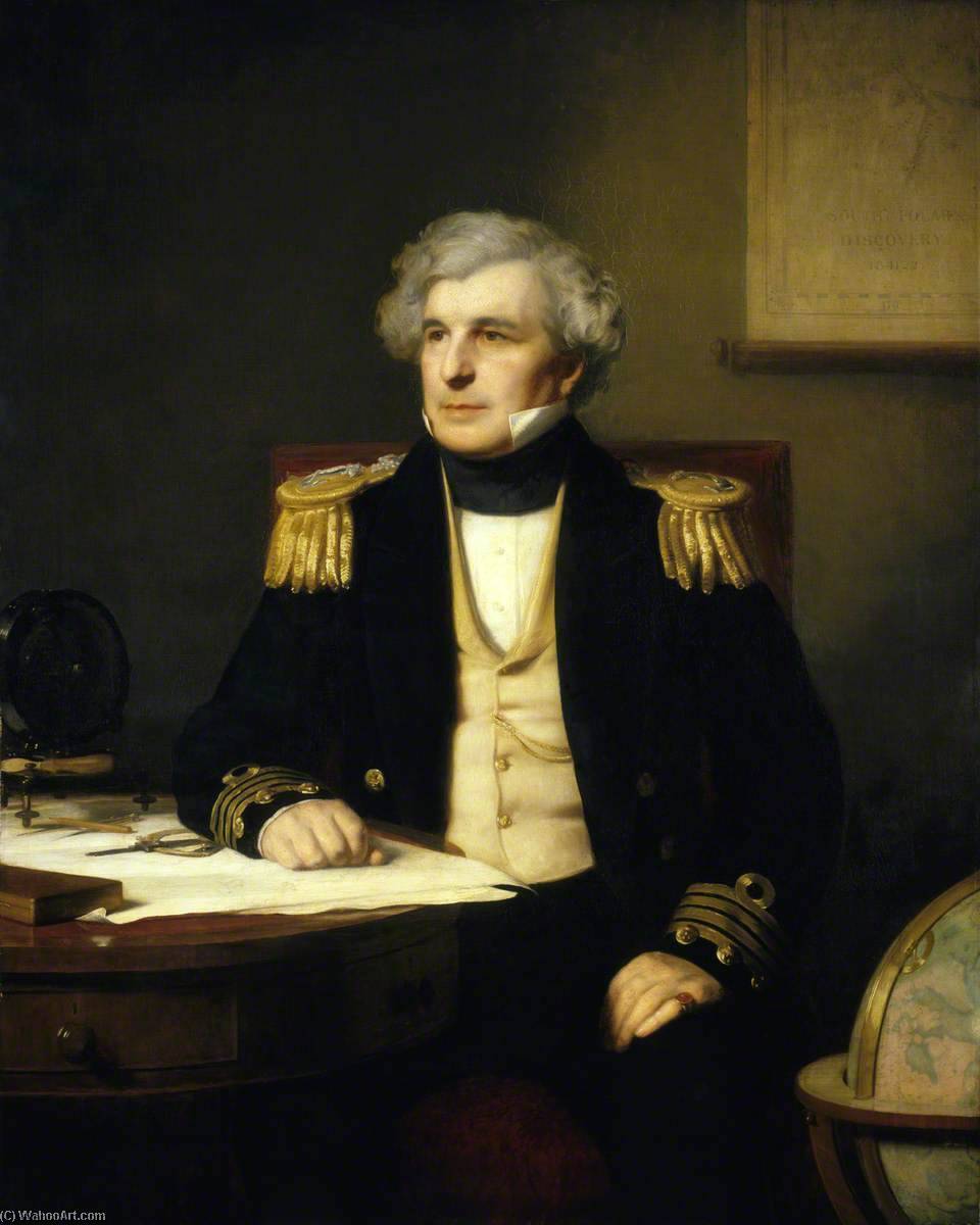 Wikioo.org - The Encyclopedia of Fine Arts - Painting, Artwork by Stephen Pearce - Captain Sir James Clark Ross