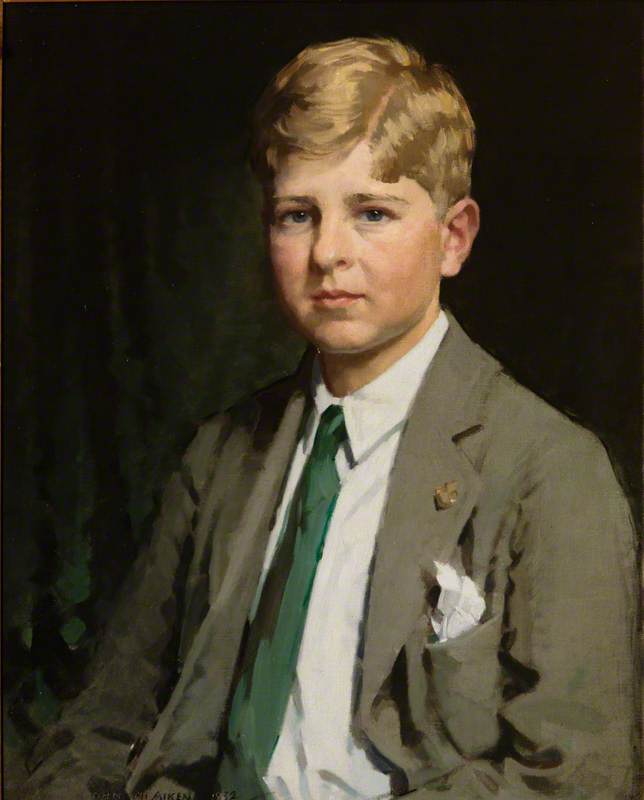 Wikioo.org - The Encyclopedia of Fine Arts - Painting, Artwork by John Macdonald Aiken - Charles O'Neill Leith Hay of Rannes, Aged 14
