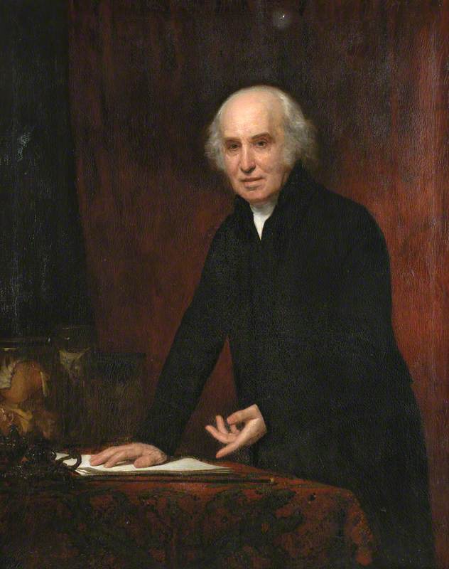 Wikioo.org - The Encyclopedia of Fine Arts - Painting, Artwork by John Graham Gilbert - John Burns (1775–1850), Professor of Surgery at the University of Glasgow (1815–1850)