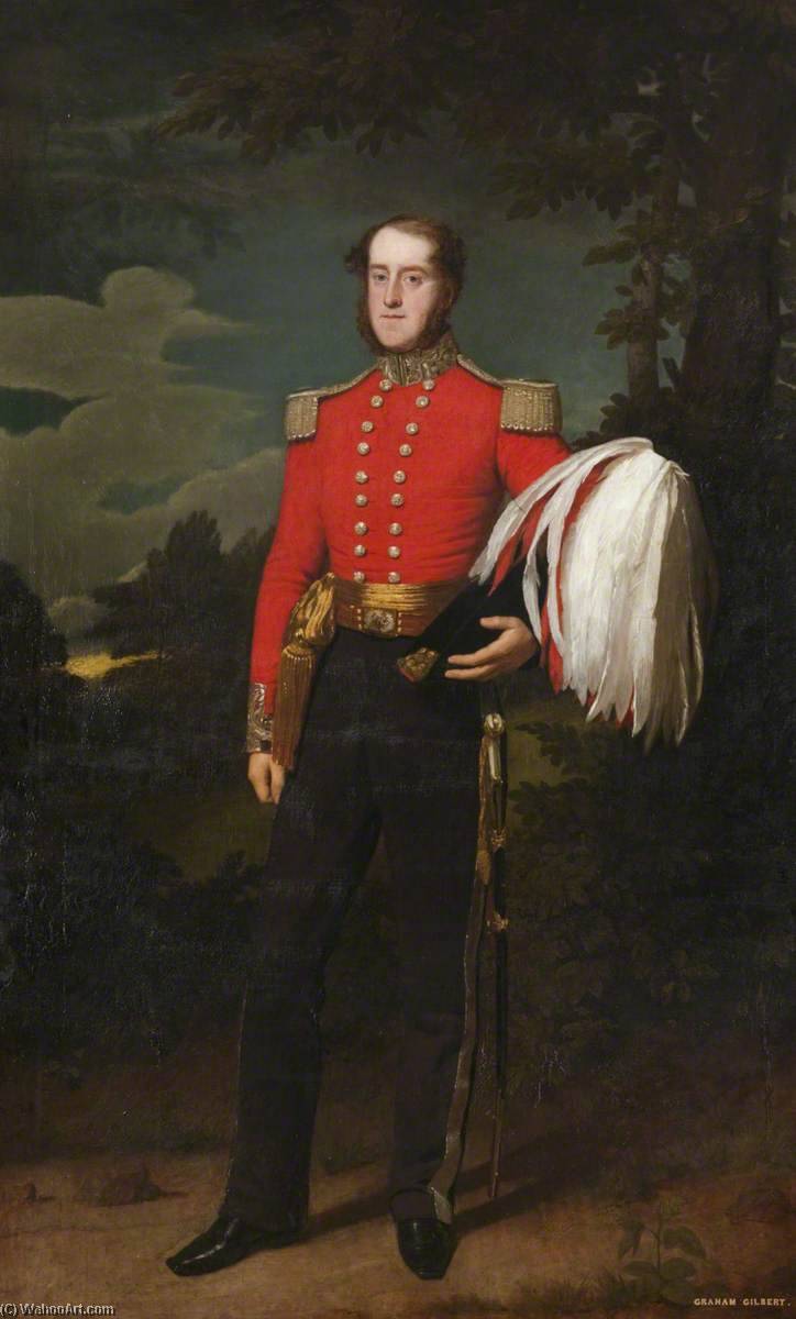 Wikioo.org - The Encyclopedia of Fine Arts - Painting, Artwork by John Graham Gilbert - Archibald William Montgomerie (1812–1861), 13th Earl of Eglinton