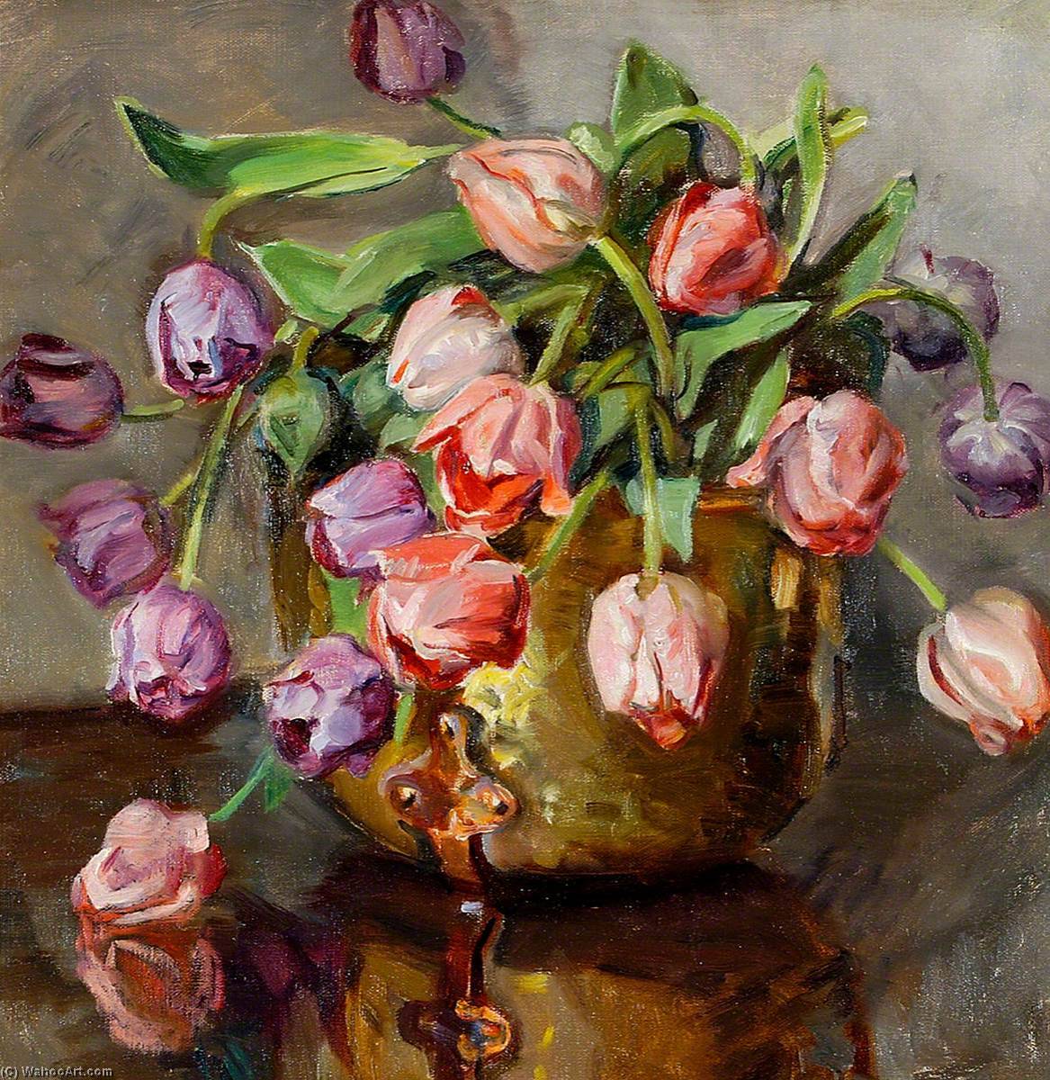 Wikioo.org - The Encyclopedia of Fine Arts - Painting, Artwork by Rose Mead - Tulips