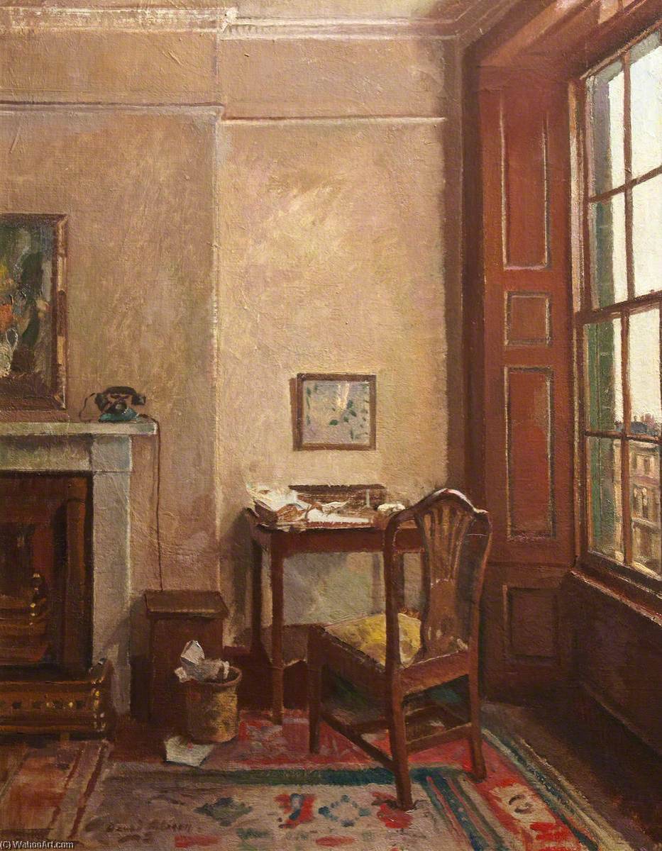 Wikioo.org - The Encyclopedia of Fine Arts - Painting, Artwork by David Alison - The Quiet Room