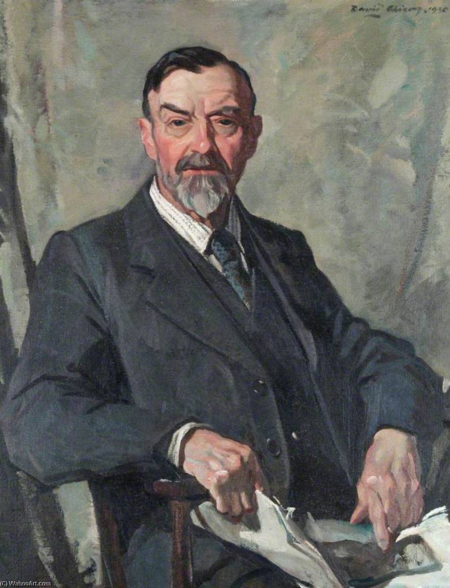 Wikioo.org - The Encyclopedia of Fine Arts - Painting, Artwork by David Alison - Alderman Alfred Holt (1858–1943)