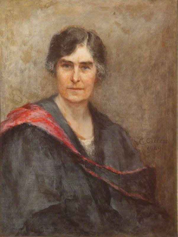 Wikioo.org - The Encyclopedia of Fine Arts - Painting, Artwork by Catherine Ouless - Winifred H. Moberly, Principal (1919–1928)
