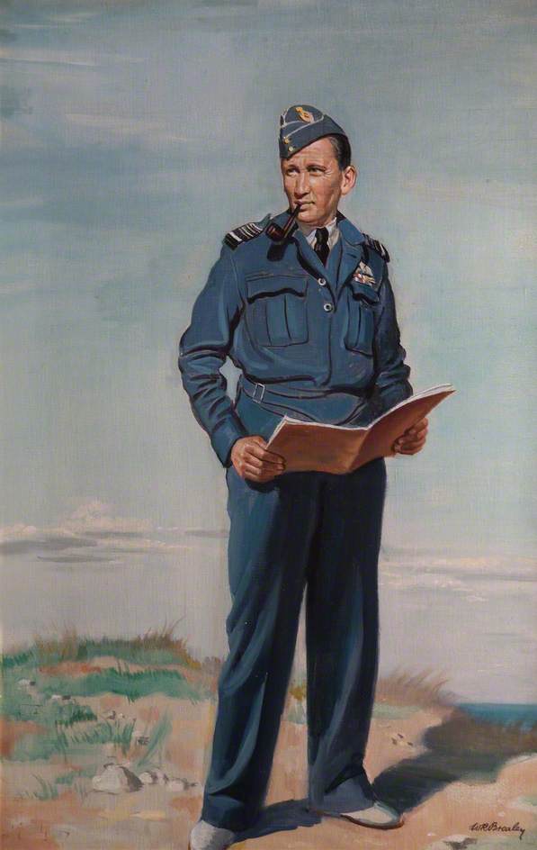 WikiOO.org - Εγκυκλοπαίδεια Καλών Τεχνών - Ζωγραφική, έργα τέχνης William Ramsden Brealey - Marshal of the Royal Air Force Lord Tedder (1890–1967)