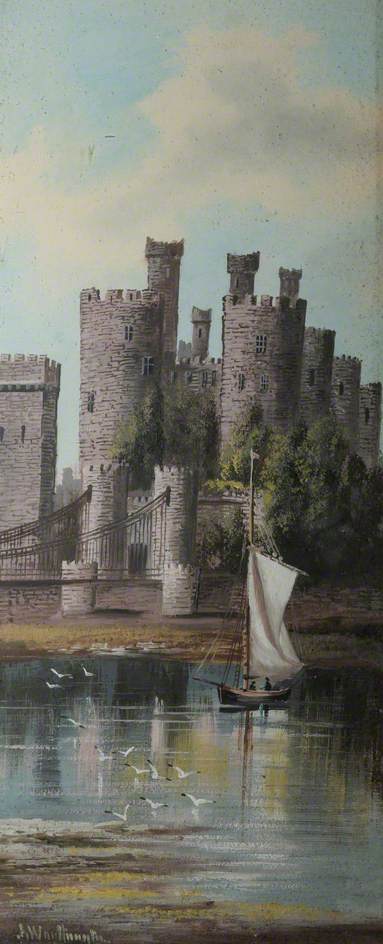 Wikioo.org - The Encyclopedia of Fine Arts - Painting, Artwork by Alfred Worthington - Conway Castle