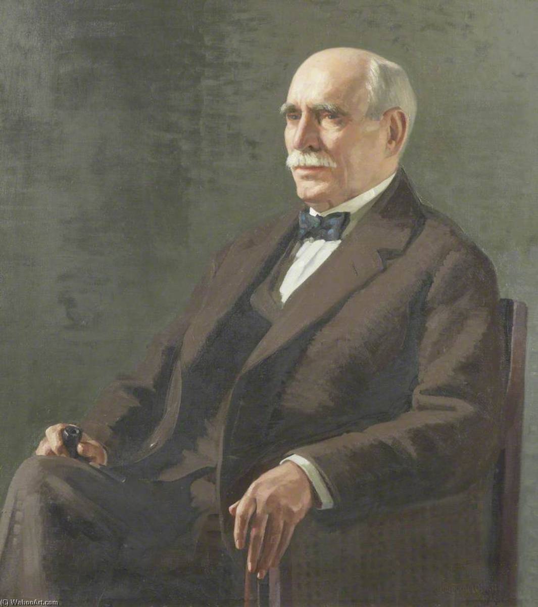 Wikioo.org - The Encyclopedia of Fine Arts - Painting, Artwork by James Penniston Barraclough - Ernest Page (1848–1930), Recorder of Carlisle (1904–1926), Honorary Freeman of the City (1926)