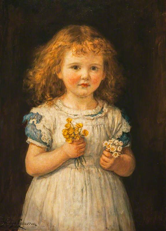 Wikioo.org - The Encyclopedia of Fine Arts - Painting, Artwork by Hugh Cameron Wilson - Buttercups and Daisies