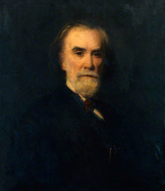 Wikioo.org - The Encyclopedia of Fine Arts - Painting, Artwork by Robert Inerarity Herdman - Sir Theodore Martin