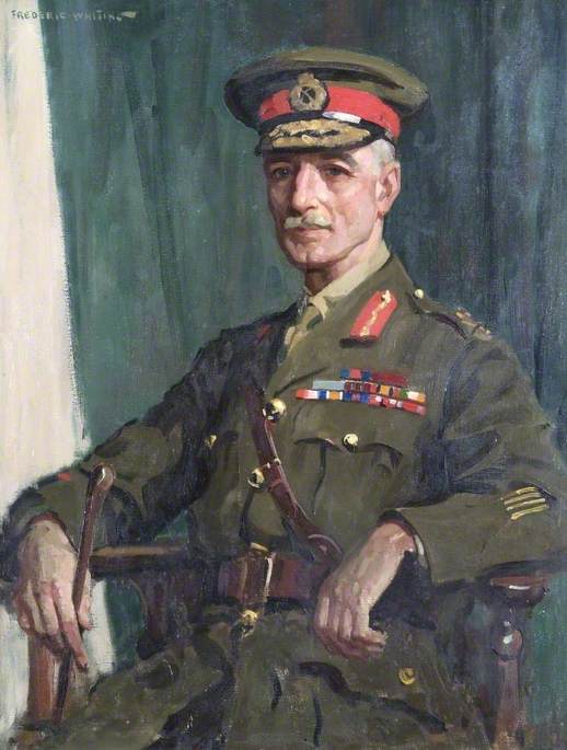 Wikioo.org - The Encyclopedia of Fine Arts - Painting, Artwork by Frederic Whiting - General Sir W. R. Marshall, KCB