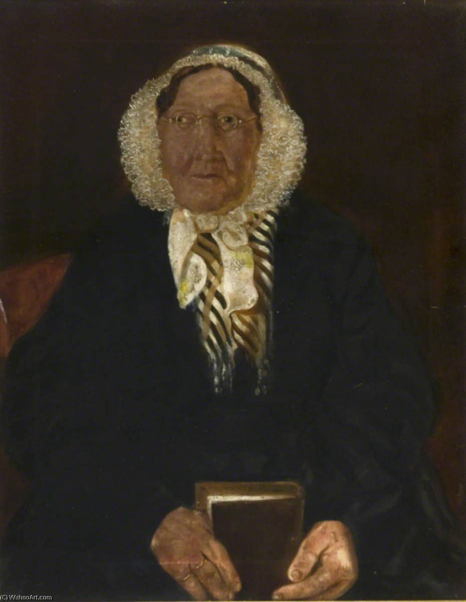 Wikioo.org - The Encyclopedia of Fine Arts - Painting, Artwork by George Paul Chalmers - Margaret Ruxton (or Thompson)