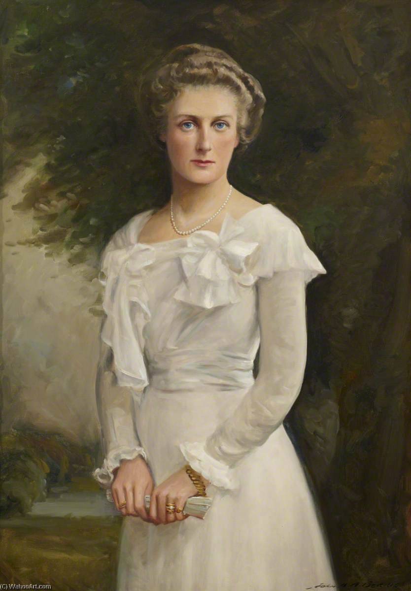 Wikioo.org - The Encyclopedia of Fine Arts - Painting, Artwork by John Archibald Alexander Berrie - Florence Blair Bell, 21 August 1929