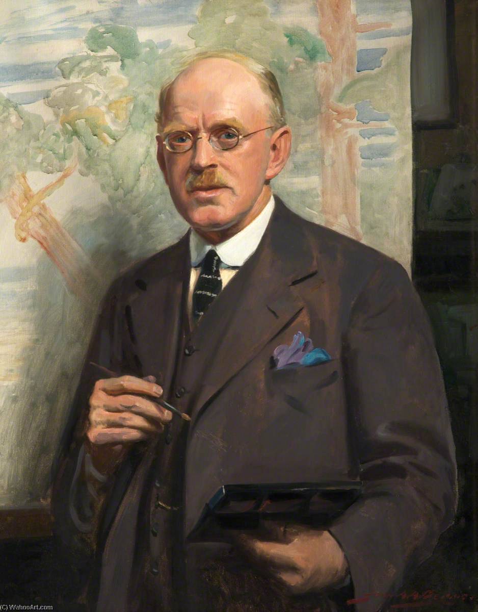 Wikioo.org - The Encyclopedia of Fine Arts - Painting, Artwork by John Archibald Alexander Berrie - Oswald Garside (1879–1942)