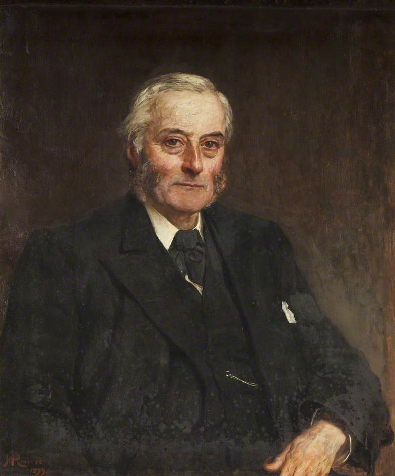Wikioo.org - The Encyclopedia of Fine Arts - Painting, Artwork by Hugh Goldwin Riviere - Edward Long Fox (1832–1902)