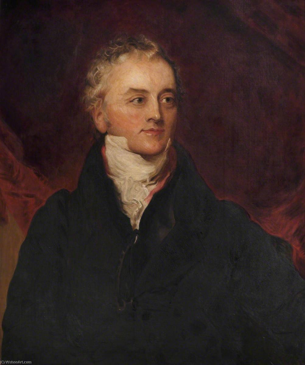 Wikioo.org - The Encyclopedia of Fine Arts - Painting, Artwork by Hugh Goldwin Riviere - Thomas Young (1773–1829) (copy after Thomas Lawrence)