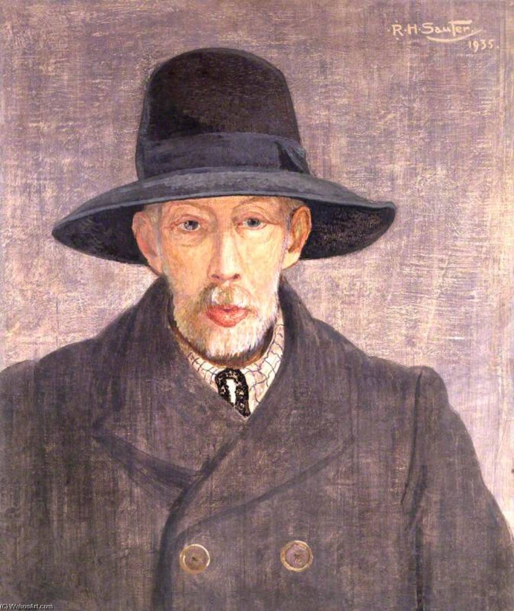 Wikioo.org - The Encyclopedia of Fine Arts - Painting, Artwork by Rudolf Helmut Sauter - Arthur William Symons