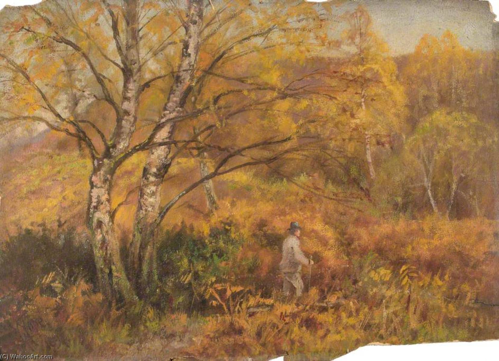 Wikioo.org - The Encyclopedia of Fine Arts - Painting, Artwork by William Henry Hope - In Addington Park, Croydon, Surrey