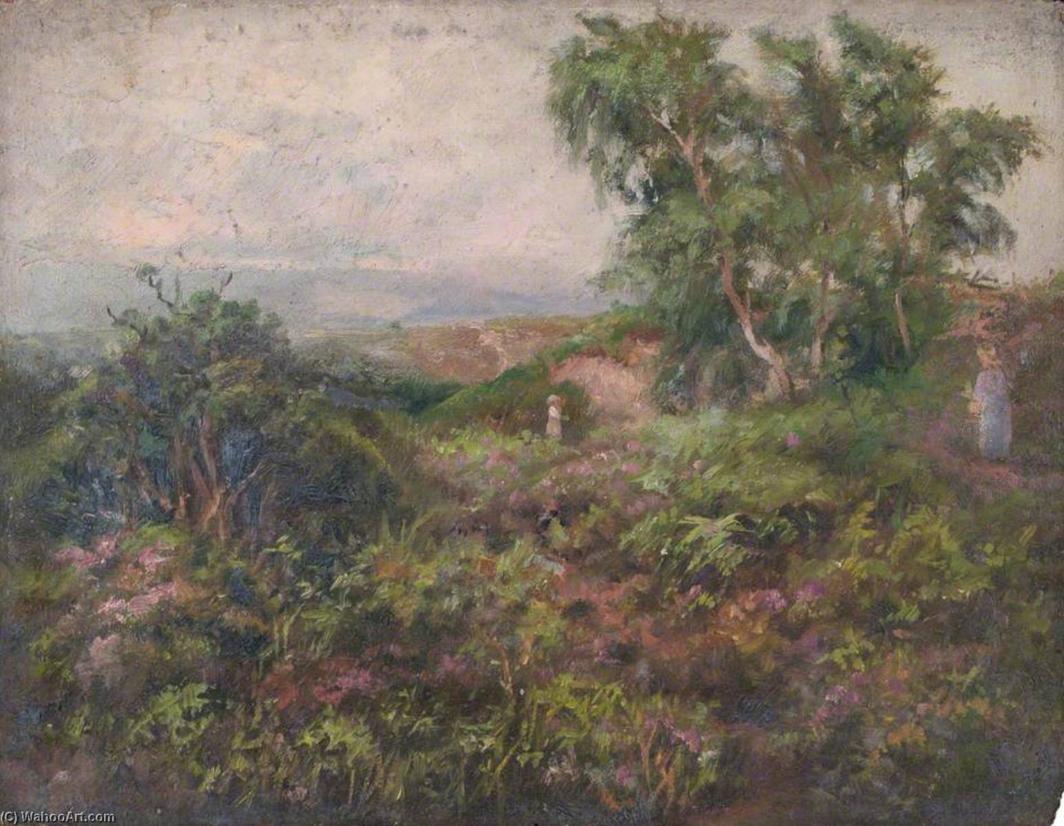 Wikioo.org - The Encyclopedia of Fine Arts - Painting, Artwork by William Henry Hope - Summer (possibly Horley, Surrey)