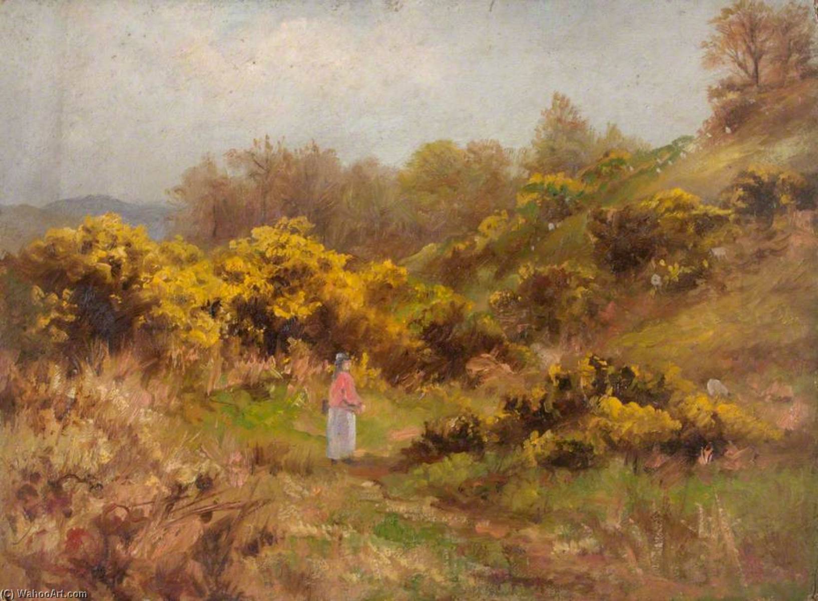 Wikioo.org - The Encyclopedia of Fine Arts - Painting, Artwork by William Henry Hope - Thornton Hill, Baynards