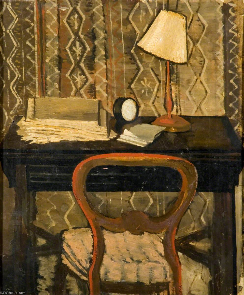 Wikioo.org - The Encyclopedia of Fine Arts - Painting, Artwork by Lynton Harold Lamb - Work Table