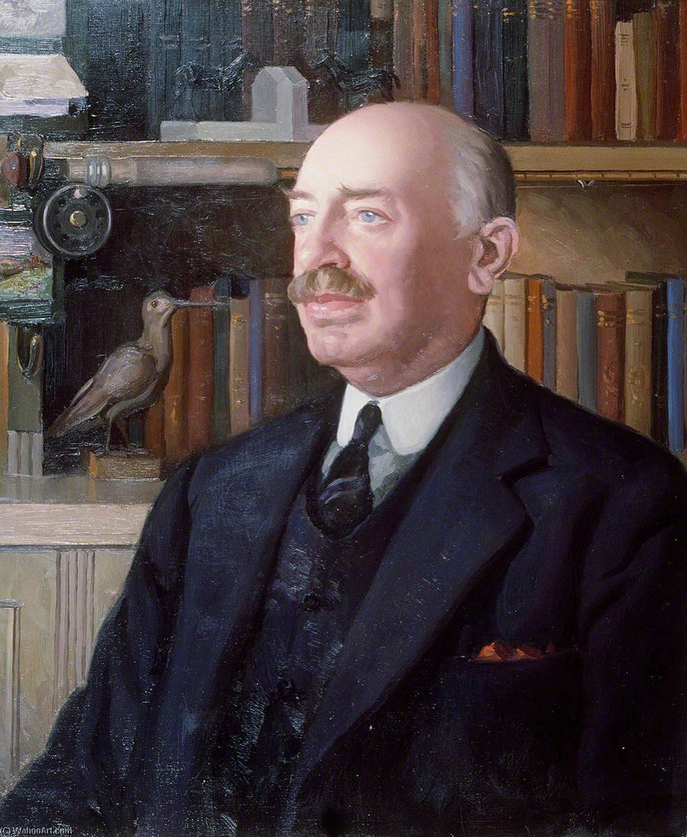 Wikioo.org - The Encyclopedia of Fine Arts - Painting, Artwork by Sam Morse Brown - The Right Honourable Lord Davies (1880–1944)