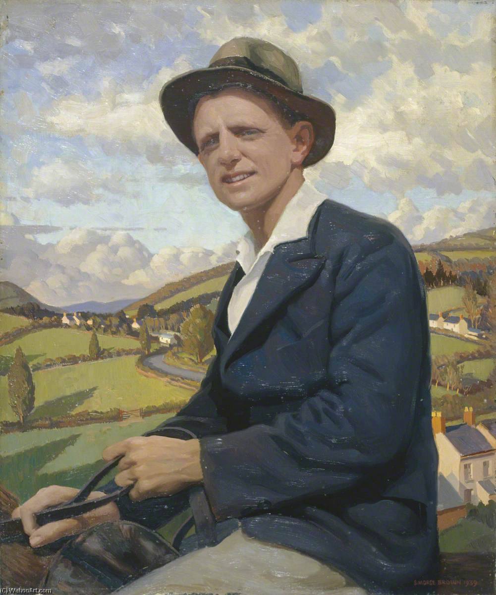 Wikioo.org - The Encyclopedia of Fine Arts - Painting, Artwork by Sam Morse Brown - R. Idwal M. Jones (1895–1937)