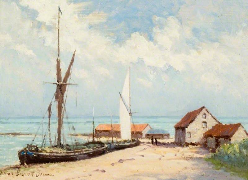 Wikioo.org - The Encyclopedia of Fine Arts - Painting, Artwork by Hugh Boycott Brown - Pin Mill