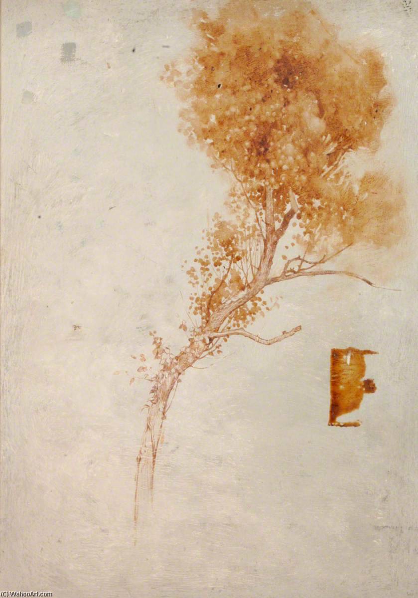 Wikioo.org - The Encyclopedia of Fine Arts - Painting, Artwork by Benjamin Haughton - Tree against Sky