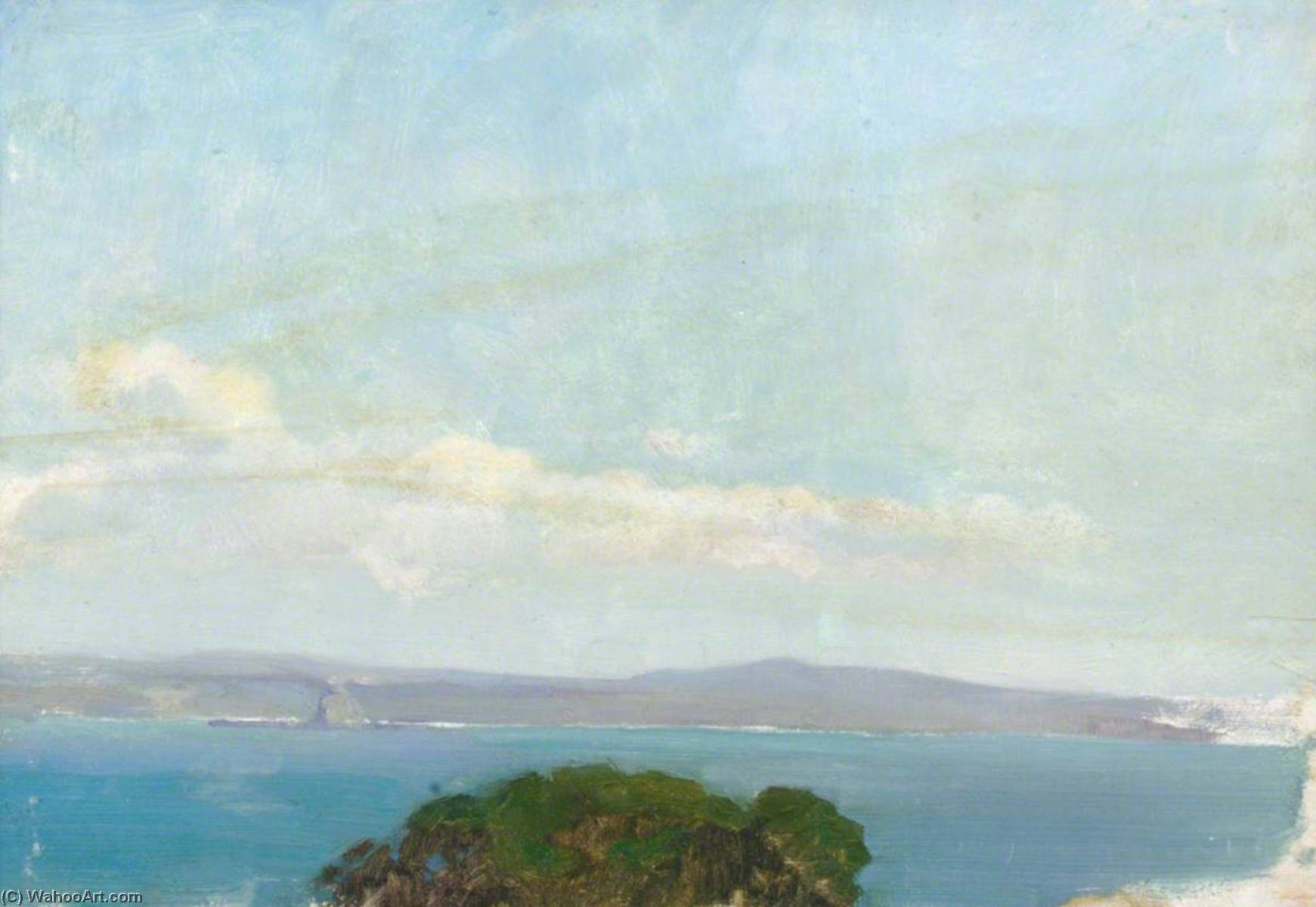Wikioo.org - The Encyclopedia of Fine Arts - Painting, Artwork by Benjamin Haughton - Sea and Skyscape