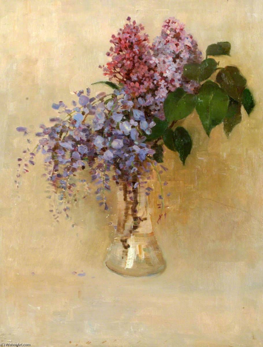 Wikioo.org - The Encyclopedia of Fine Arts - Painting, Artwork by Benjamin Haughton - Lilac